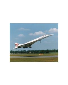 Concorde G-BOAF Takeoff – Fairford 1997 Aviation Print – SKU 22901