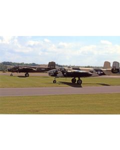 B-25 Mitchell Duo “Russell’s Raider” & “Sarinah” Aviation Print | Stuart H Bourne – SKU 33529