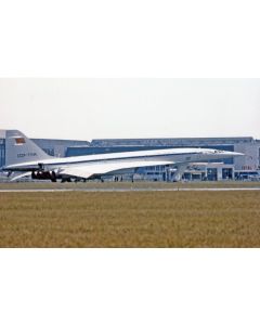 Tupolev Tu-144S “02-2” CCCP-77144 during its static display at the 1975 Paris Air Show