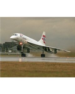 Colour Photograph G-BOAF Final Flight 26.11.2003