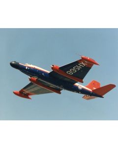 Colour Photograph XH568 Final Flight 04.08.1991 – RAE Livery – SKU 18310
