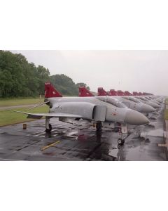 F4 Phantom FGR2 XV426/P – 56 Squadron Line-Up | Stuart H. Bourne Aviation Photograph