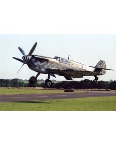  Hispano HA‑1112‑M1L Buchon D‑FEHD (c/n 213) — Duxford 8 Jul 1990 | Stuart H Bourne