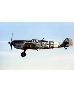 Hispano HA‑1112‑M1L Buchon G‑HUNN (c/n 235) — Duxford 8 Jul 1990 | Stuart H Bourne