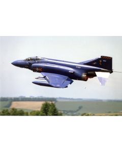 McDonnell Douglas F-4 Phantom UK  flying in  92 Sqn Anniversary Markings