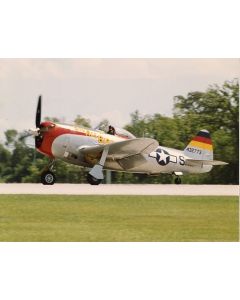 P-47D Thunderbolt “Big Ass Bird” – WWII Fighter on Runway by Stuart H Bourne