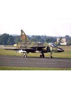 Saab JA37 Viggen 37319 (59) – Taxiing – Stuart H. Bourne Photo
