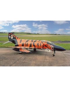 Phantom FGR.2 XV404 – 74 Squadron Farewell Tiger Scheme | Photo by Peter J. Williams