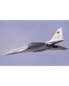 Tupolev Tu-144S CCCP-77144 in flight Paris Air Show 1975