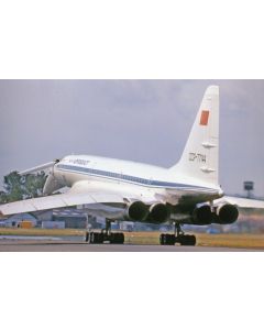 Tu-144S CCCP-77144 (02-2) Rear Angle Takeoff – Paris 1975