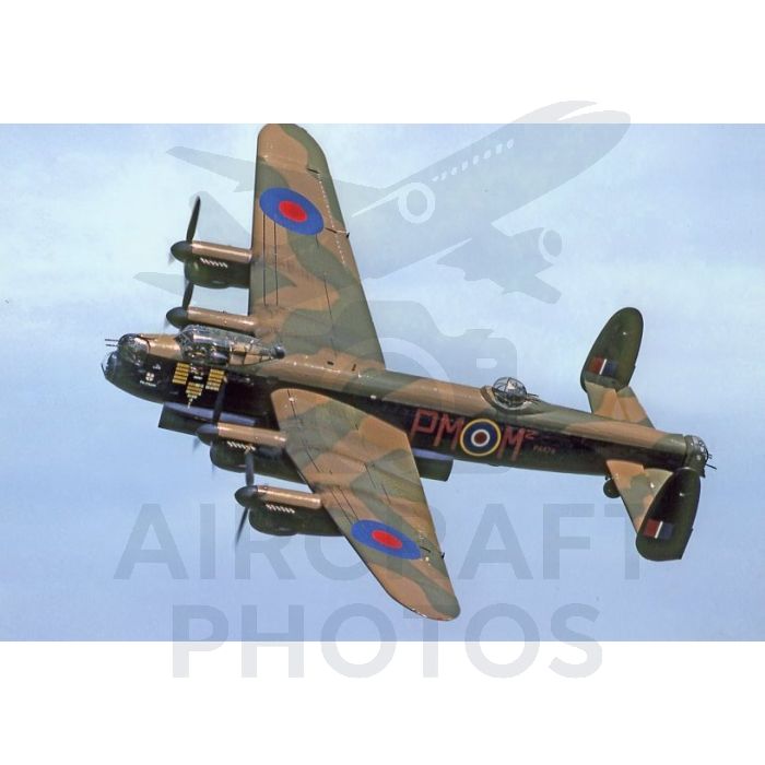 Avro Lancaster PA474 – “Leader” & City of Lincoln Crest Livery, In-Flight by Stuart H Bourne