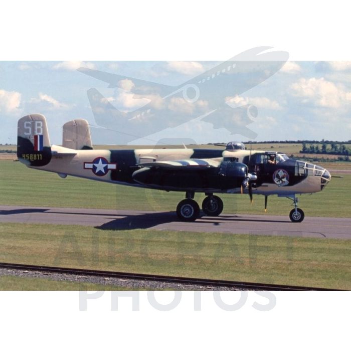 B-25 Mitchell “Russell’s Raider” 45-8811 Aviation Print | Stuart H Bourne