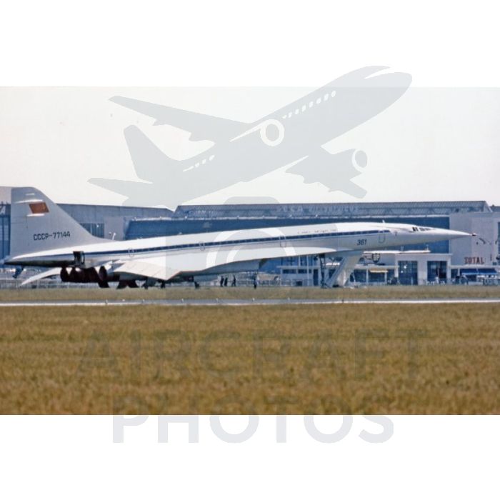 Tupolev Tu-144S CCCP-77144 static display Paris Air Show 1975