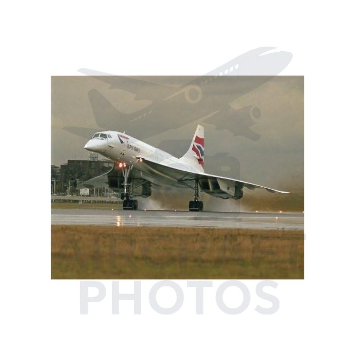 Colour Photograph G-BOAF Final Flight 26.11.2003