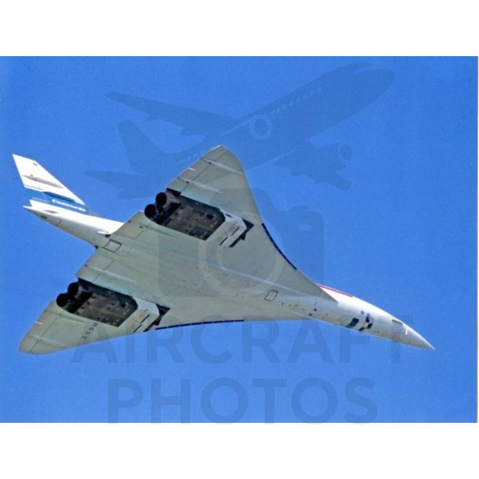 Concorde G-BSST Underside View – Farnborough 1972 (Stuart H. Bourne)