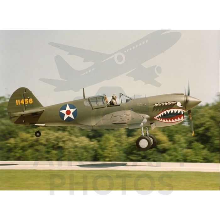Curtiss P-40 Warhawk 11456 | Shark Mouth WWII Fighter Photo by Stuart H. Bourne