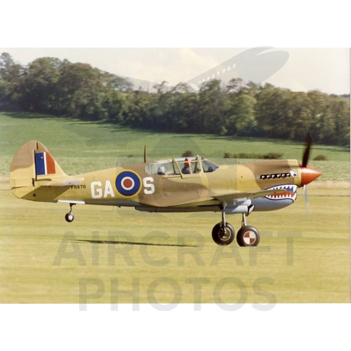 Curtiss P-40M Kittyhawk Mk.III FR870 | RAF GA-S WWII Fighter Photo by Stuart H. Bourne