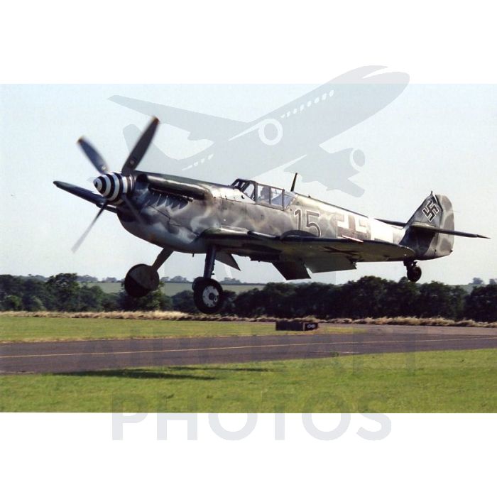  Hispano HA‑1112‑M1L Buchon D‑FEHD (c/n 213) — Duxford 8 Jul 1990 | Stuart H Bourne
