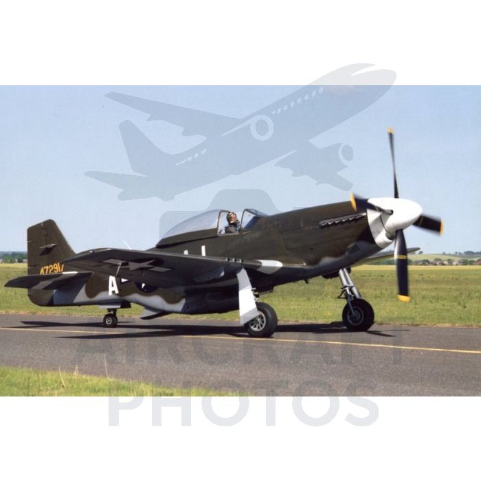 Iconic P-51 Mustang G-HAEC: Fine Art Aviation Print