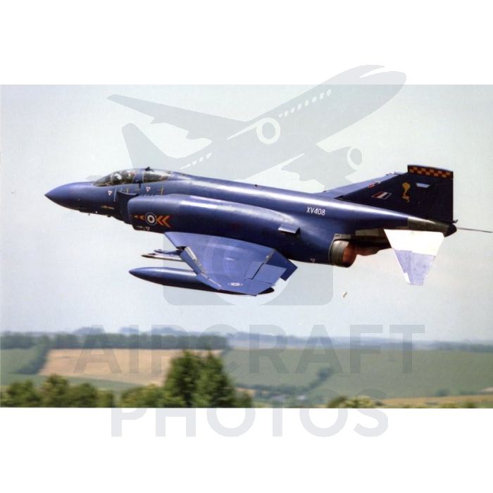McDonnell Douglas F-4 Phantom UK  flying in  92 Sqn Anniversary Markings