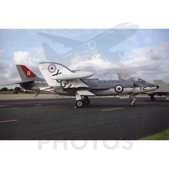 Supermarine Scimitar F.1 XD317 – Folded Wings Three-Quarter View (Yeovilton, 800 NAS)