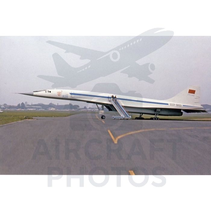 Tupolev Tu-144 prototype CCCP-68001 static display Paris Air Show 1971