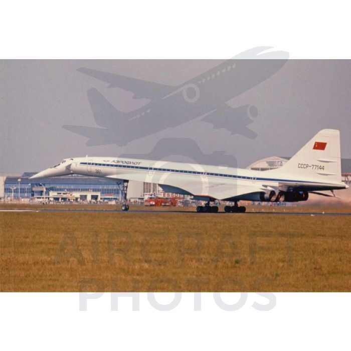 Tupolev Tu-144S CCCP-77144 takeoff Paris Air Show 1975