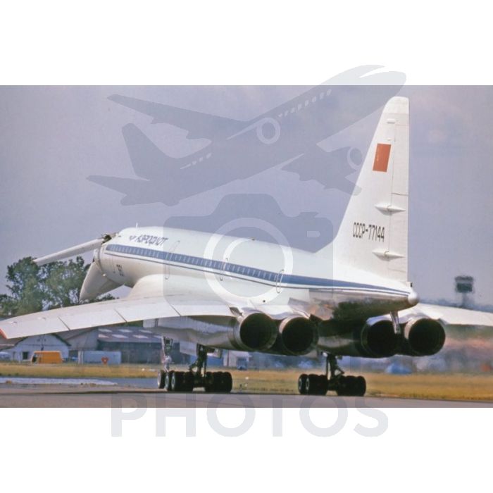 Tu-144S CCCP-77144 (02-2) Rear Angle Takeoff – Paris 1975